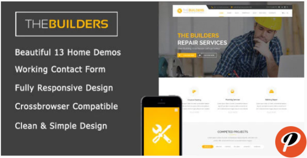 The Builders Construction HTML Template