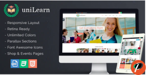 UniLearn Education and Courses Template