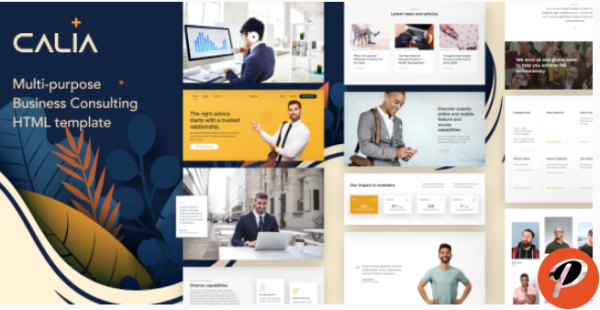 Calia Business Consulting HTML Template