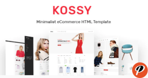 Kossy Minimalist eCommerce HTML Template