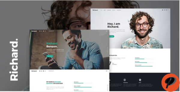 Richard Easy Onepage Personal Template