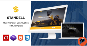 Standell Multipurpose Construction HTML Template