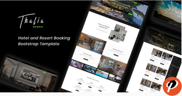 Thalia Hotel and Resort Booking Bootstrap Template