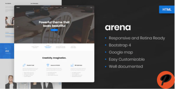 Arena Business Agency HTML5 Template