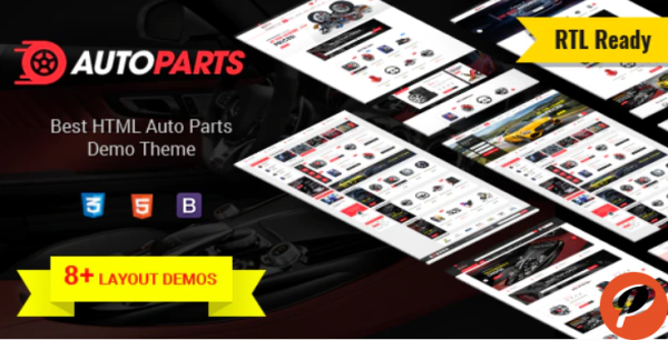 AutoParts Tools Equipments and Accessories Store HTML Template