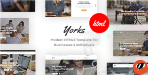 Yorks Modern HTML5 Template For Businesses Individuals