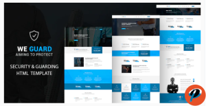 We guard Security HTML Template