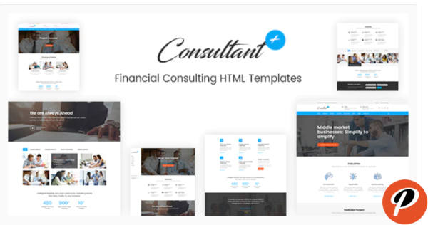 Consolution Financial Consulting HTML Templates 1