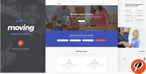 Moving Logistic HTML5 Template