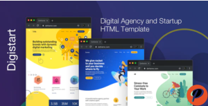 Digistart Digital Company HTML Template