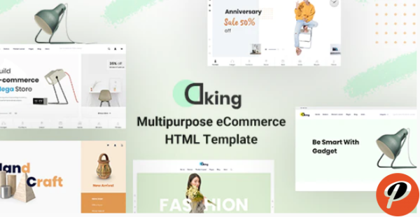 Dking Multipurpose eCommerce HTML Template