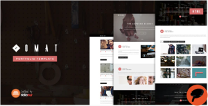Omat Responsive One Page Portfolio HTML Template