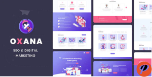 Oxana SEO Digital Marketing HTML Template
