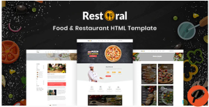 Restoral Food Restaurant HTML Responsive Bootstrap 4 Template