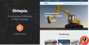 Shtepia Construction Building HTML5 Template
