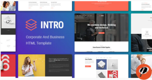 INTRO Corporate And Business HTML Template