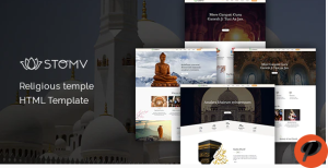 Stomv Religious temple HTML Template