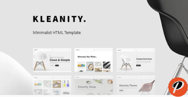 Kleanity Minimalist HTML Template Creative Portfolio