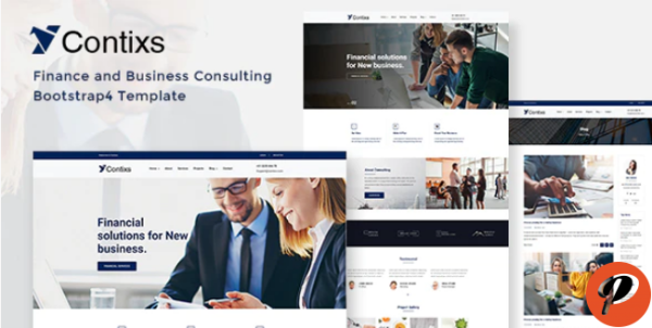 Contixs Business Consulting HTML Template