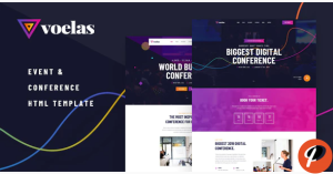 Voelas Event Conference HTML Template