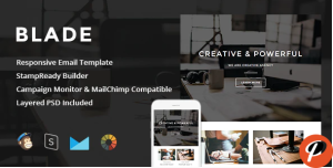 Blade Responsive Email StampReady Builder