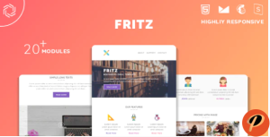 Fritz Responsive Multipurpose Email Template