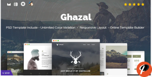 Ghazal Responsive Email and Newsletter Template