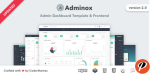 Adminox Admin Dashboard Frontend Template