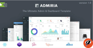 Admiria The Ultimate Admin Dashboard Template