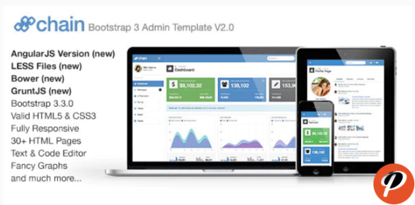 Chain Responsive Bootstrap 3 Admin Template
