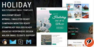 Holiday Multipurpose Responsive Email Template