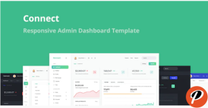 Connect Responsive Admin Dashboard Template