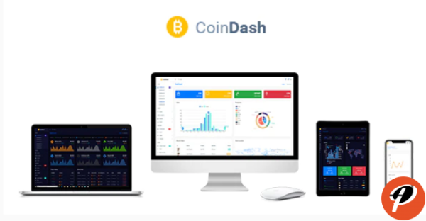 Cryptocurrency Dashboard Admin Template Coindash