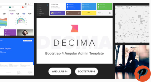Decima Bootstrap 4 Angular Admin Template