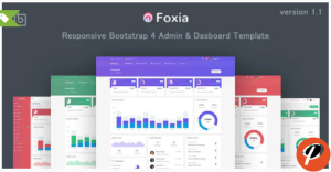 Foxia Admin Dashboard Template