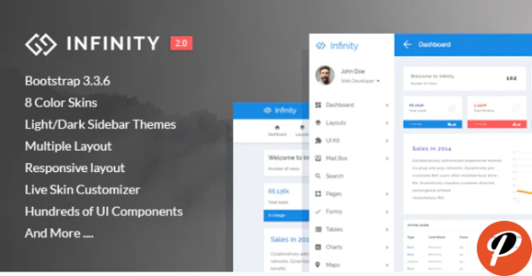 Infinity Responsive Web App Kit