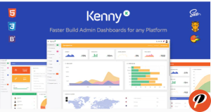 Kenny – Dashboard Admin Site Responsive Template