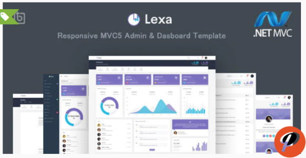 Lexa MVC5 Admin Dashboard Template