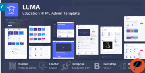 Luma Education HTML Learning Management System Admin Template