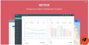 Meteor Responsive Admin Dashboard Template