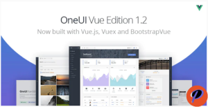 OneUI Vue Edition Vuejs Admin Dashboard Template