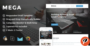 Mega Responsive Email StampReady Builder