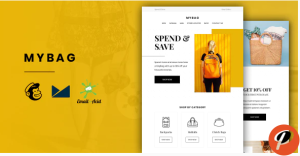 MyBag E commerce Responsive Email for Fashion Accessories with Online Builder