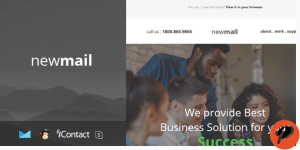 newmail Responsive E mail Template Online Access
