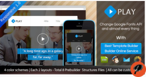 Play Responsive Video Email Template Builder
