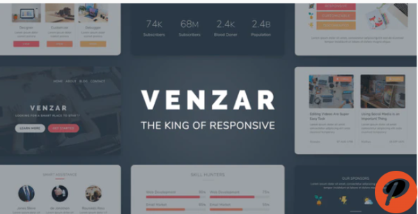Venzar Responsive Clean Email Template