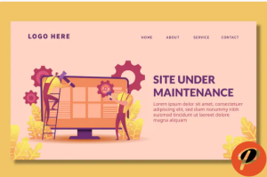 Site Maintenance Landing Page