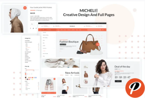 Michelie Ecommerce PSD Template