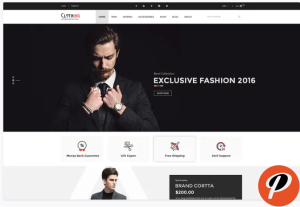 Clothing eCommerce PSD Template