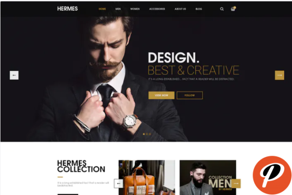 Hermes Ecommerce PSD Template